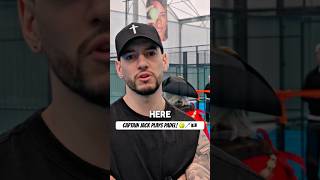 CAPTAIN JACK PLAYS PADEL! 🎾🗡️🏴‍☠️ #lifestyle #padel