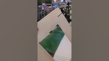 Energy-Saving Window Patching Equipment #cartonpatching #industrialpackaging #FilmPaster #shorts