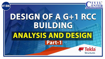 G+1 Residential Building Design in TSD: 8 || Analysis and design (Part-1)