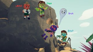 COCONUT KILLS MY FRIEND IN PEAK?! (PEAK Funny Moment)