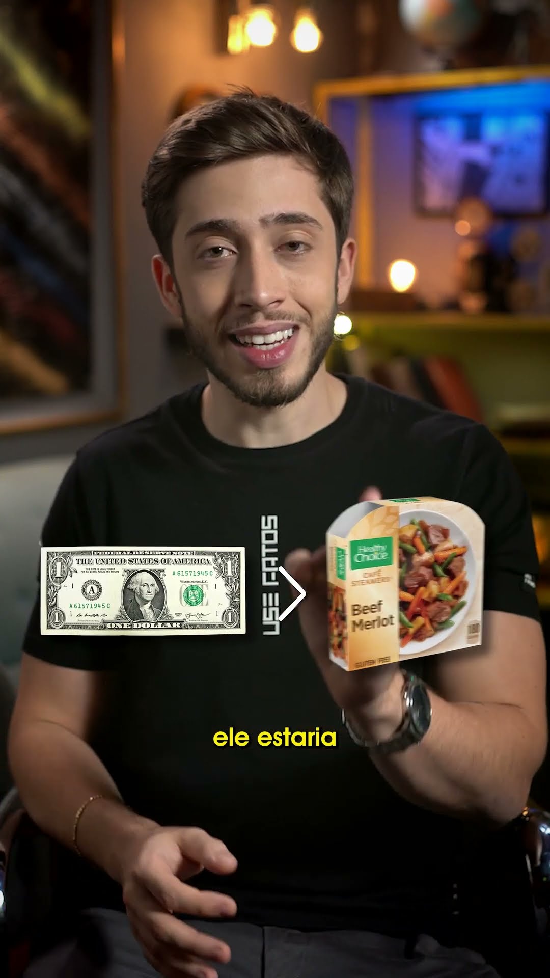 A esposa achou que ele estava louco quando decidiu comprar toneladas de pudim!