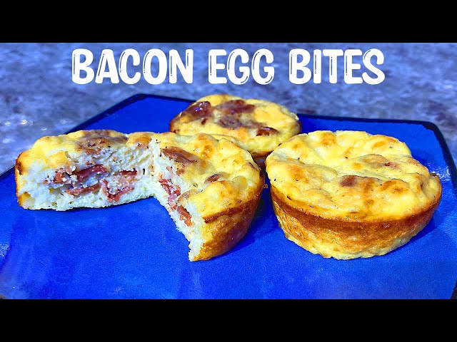 Easy Bacon Egg Bites + Video (Starbucks Copycat) - Momsdish