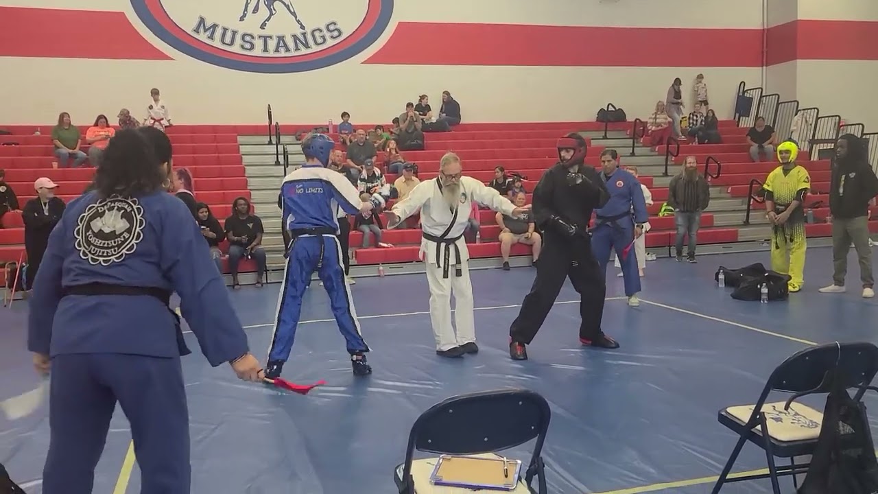 Sensei Justin fights gcmac