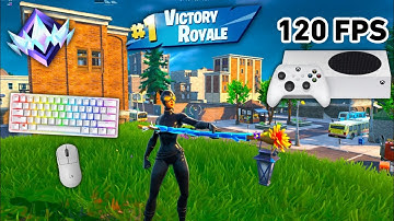Fortnite Unreal Ranked Reload On Xbox Series S | Keyboard & Mouse Gameplay | 120 FPS | 4K