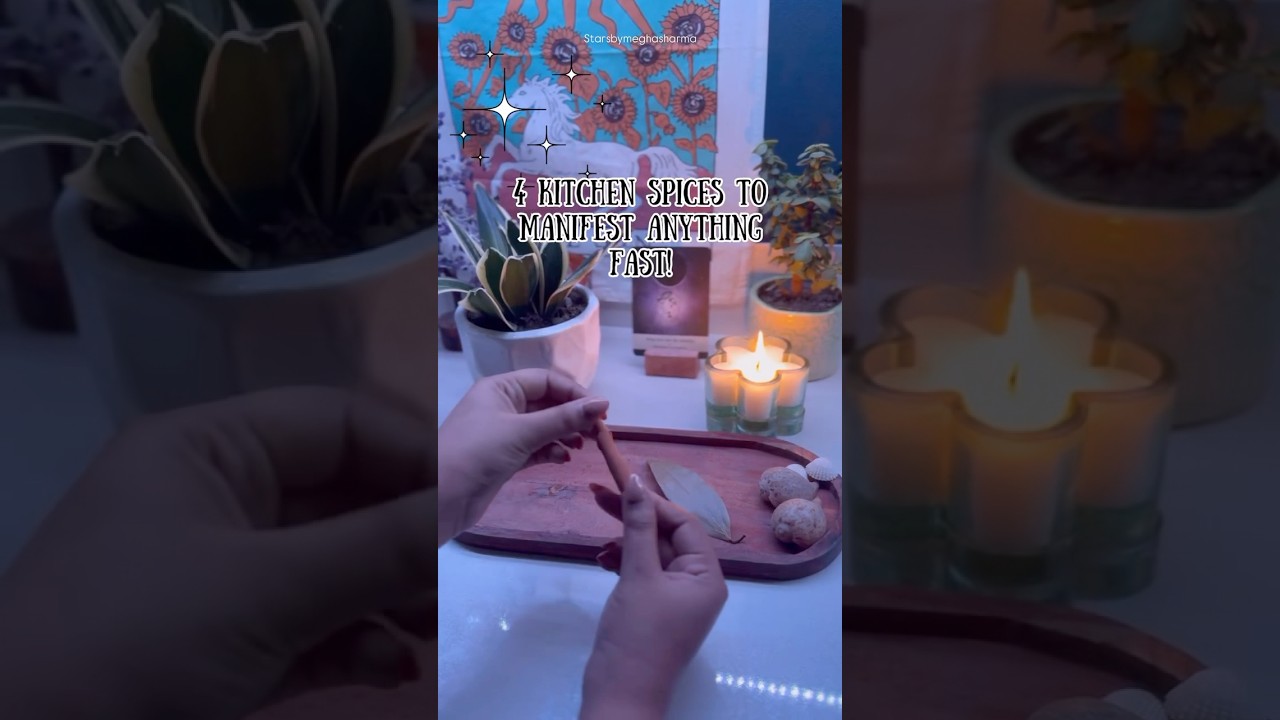 4 kitchen spices = 1 powerful spell 