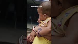 Barish ka mazaa🤗 #newparents #cutebaby #babyshorts