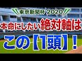 東京新聞杯2020 本命にしたい絶対軸は【この1頭】