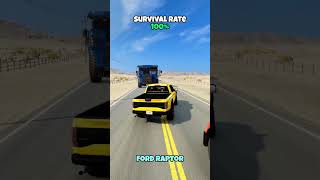 Chance of survival with different vehicles #beamng #beamngdrive #game #gaming #car #cars