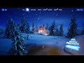 Fortnite 2022 Winterfest Outside The Cabin Lobby Music 1 HOUR