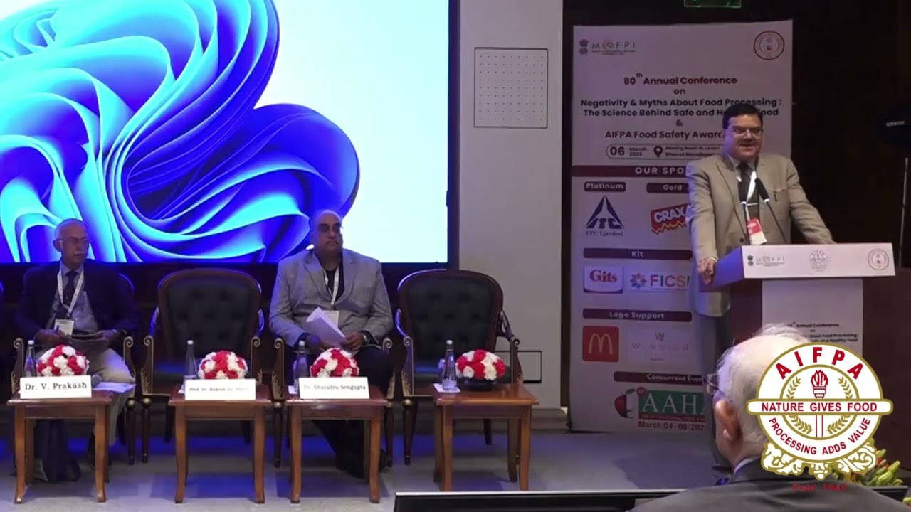 Fighting Food Myths with Strategy & Science | Dr. Rakesh Kumar Sharma at AIFPA's 80th Conference