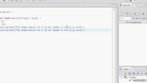 Tutorial Java en Español - Capitulo 04 - Variables / Operadores