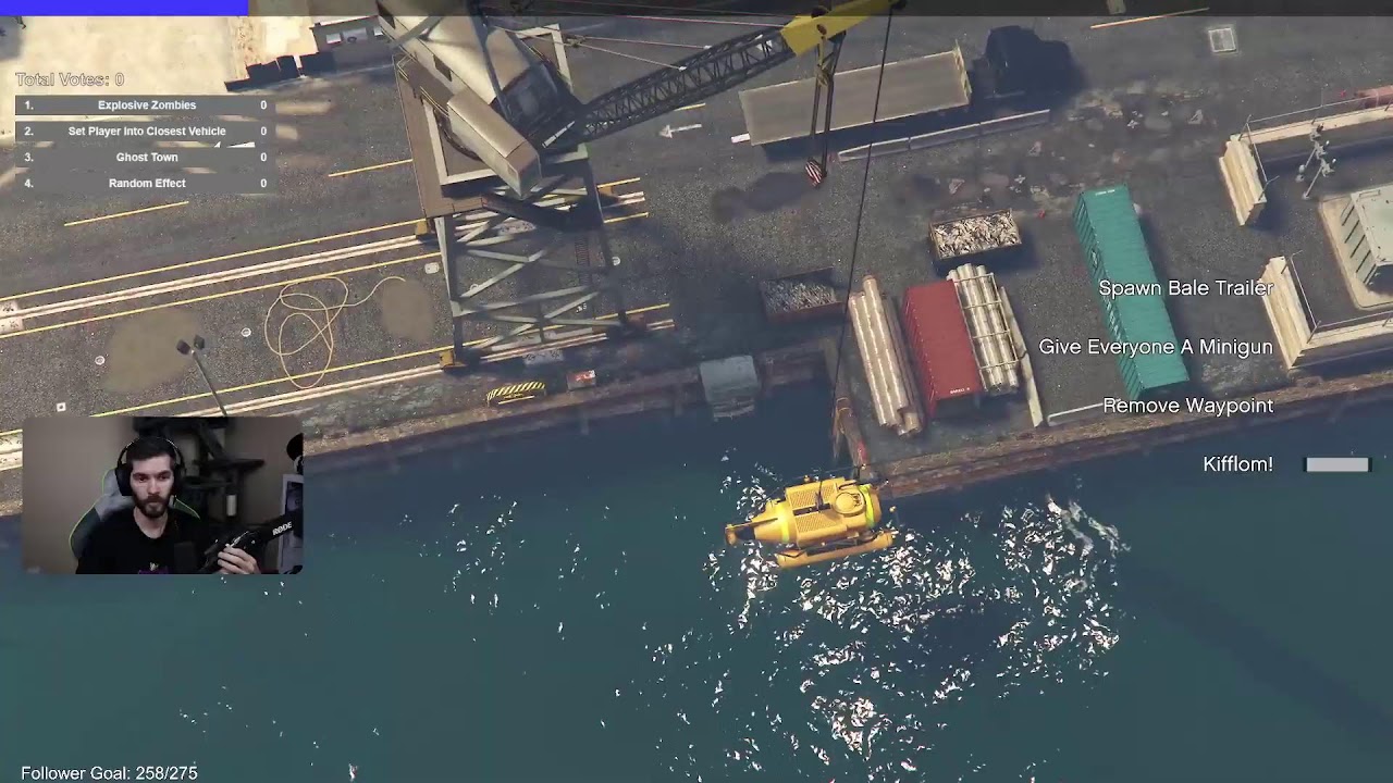 (GTA 5 Chaos Mod- Twitch Voting Enabled) You, yes you can vote for what happens (Part 4)