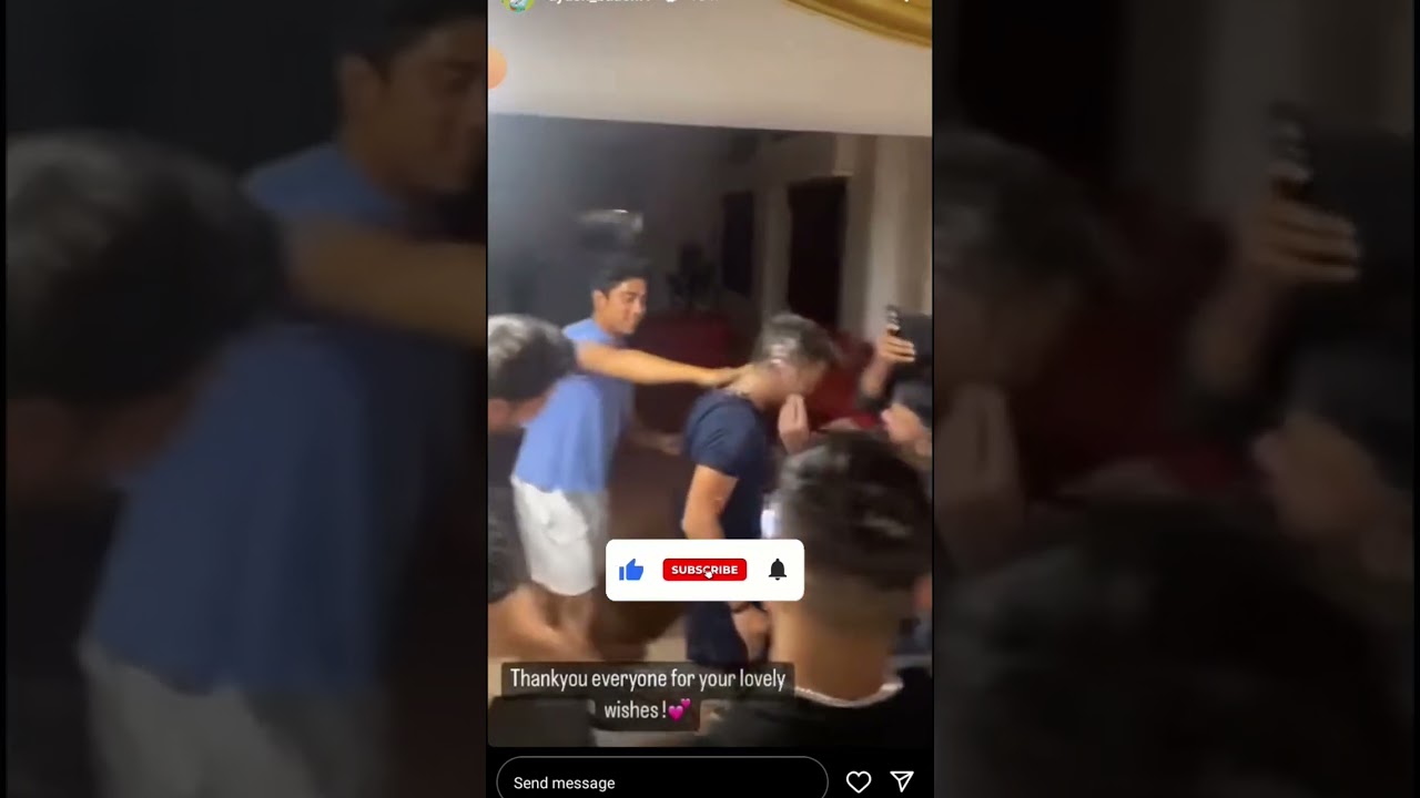 Ayush badoni birthday celebration 