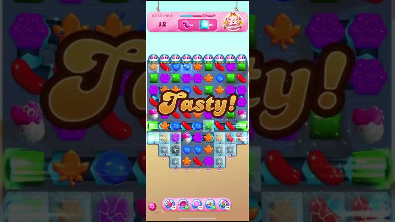 Candy Crush saga level 6113