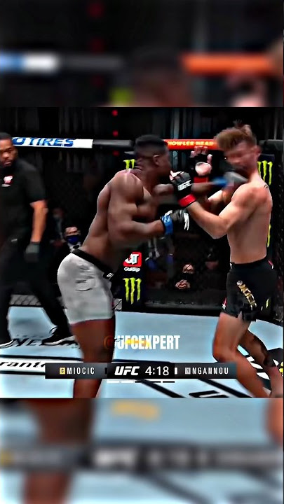 One Of The Best UFC Knockouts🔥💯 #shorts #shortsfeed #viral #ufc #francisngannou #stipemiocic