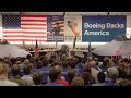 LIVE: Sec War speaks during the nationwide Arsenal of Freedom tour at Boeing in St. Louis, Mo.