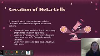 Recognizing Henrietta Lacks' Legacy and HeLa Cells