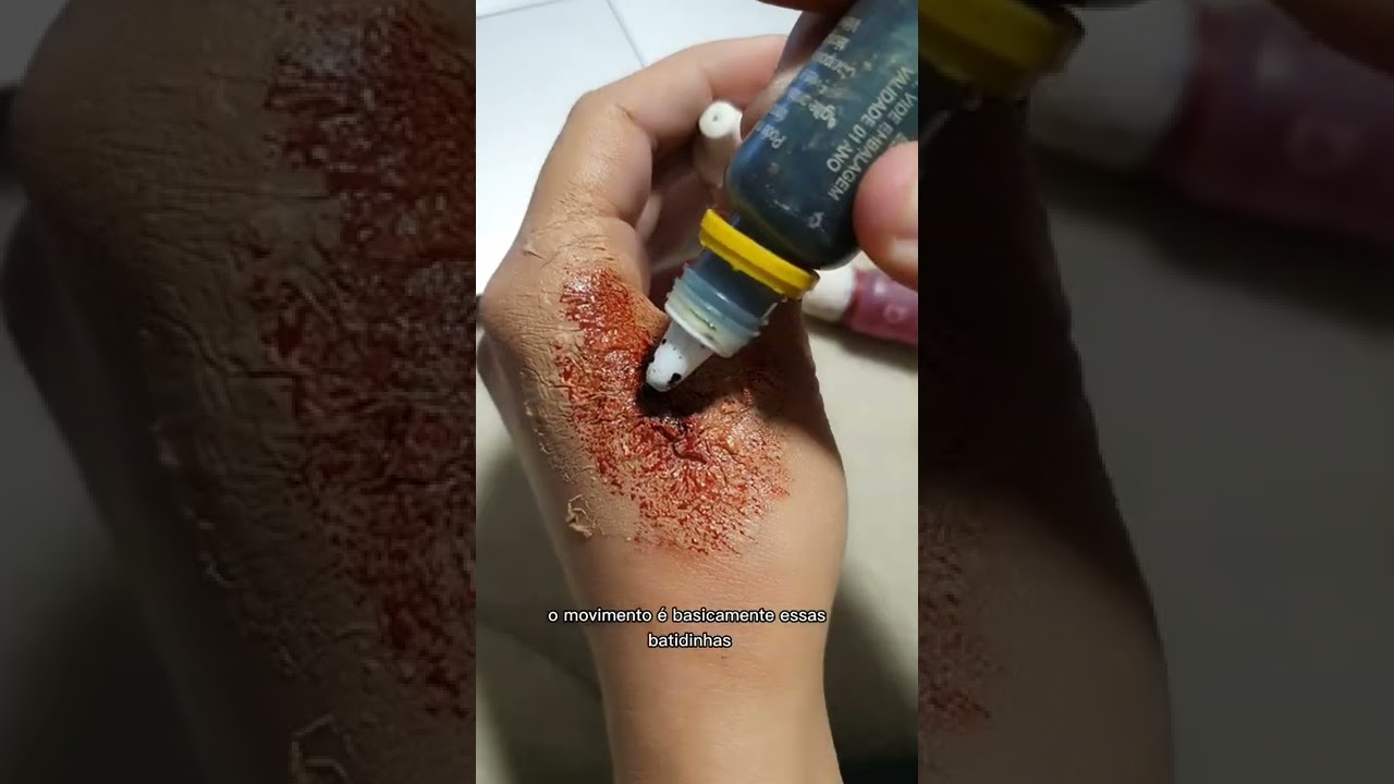 machucado falso para maquiagem (sem slug) 