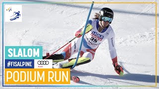 Sandro Simonet | 3rd place | Chamonix | Men's Slalom #2 | FIS Alpine