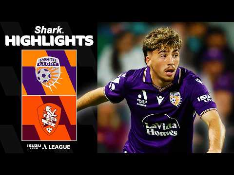 Perth Glory v Brisbane Roar | SHARK HIGHLIGHTS | Isuzu UTE A-League 2025-26 | Round 26 — football highlights