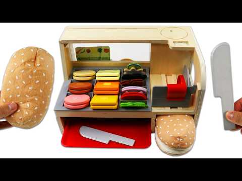 Toy ASMR 🥪 Satisfying Sandwich Shop & Deli Slicer Playset!