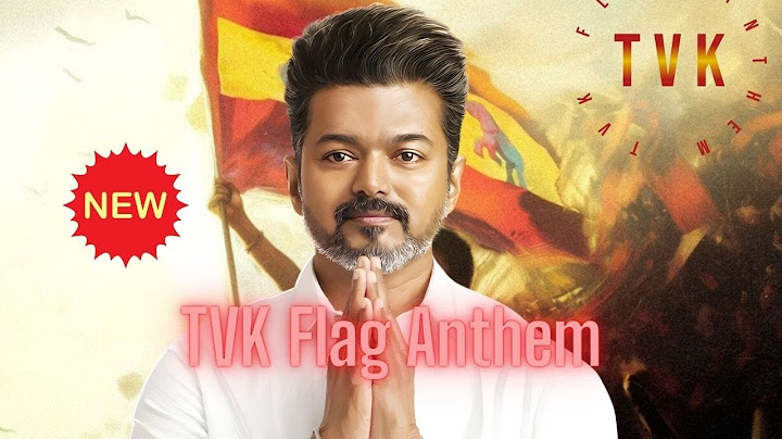 Tamilaga Vettri Kazhagam: Flag Anthem 3.0 | Thalapathy Vijay | தமிழக வெற்றிக் கழகம் | SDTS