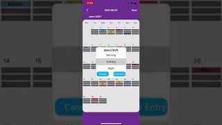 Organise your life. Enter multiple schedules with a few taps. www.simplerotamaker.app.