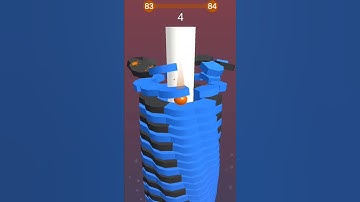Stack Ball 3D Game | Level 83 | Play Stack Ball Game In Fast Speed | Stack Ball Game YouTube Short
