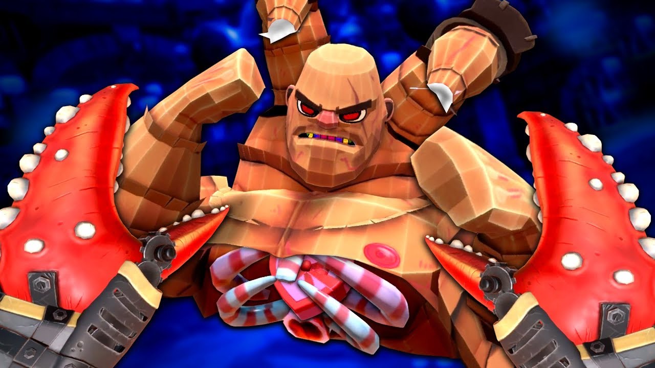 CRAB CLAWS VS. CHAMPIONS Gorn (VR) Funny Moments YouTube
