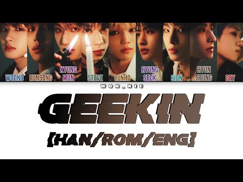Geekin By YOUNITE (Colour Coded Lyrics) [Han/Rom/Eng]