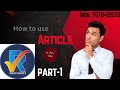 Article : Introduction &amp; Use of Articles#tranding #viralvideo #feedshorts #english #education