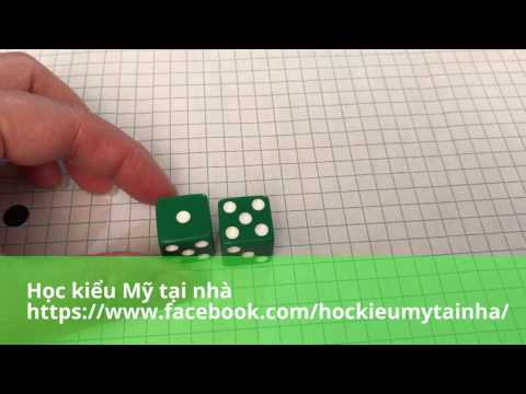 Video Trò chơi Toán học với Xúc xắc - youtube