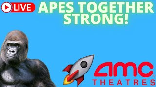 AMC STOCK LIVE AND MARKET OPEN WITH SHORT THE VIX! - APES TOGETHER STRONG!