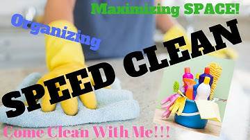 SPEED CLEANING MY HOUSE |  POWER HOUR CLEANING | CLEANING MOTIVATION