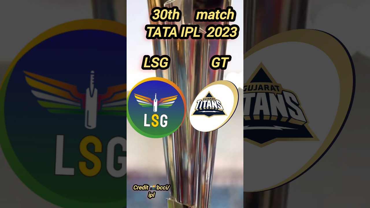 GT VS LSG | PLAYING 11 |MATCH 30। | 