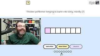 Minute Cryptic March 7th, 2025 #wordgames #crypticcrossword #crossword