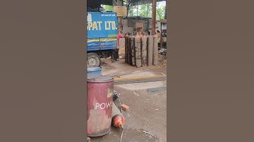 Oxygen cylinder unloading #shortsfeed #shortsvideo #shortvideoviral #shorvidio #oxygen #unloading