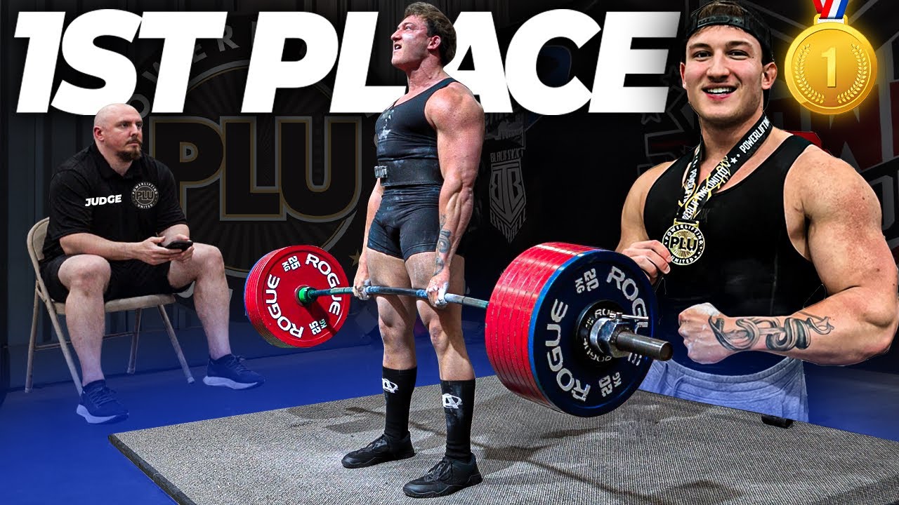 My Best Total Ever & Winning Overall With a Conventional Deadlift! (1750LBS Unnatural)