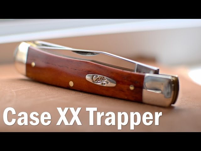 Case 1983 COLLECTOR'S CLUB Hobo Trapper - Chestnut Bone