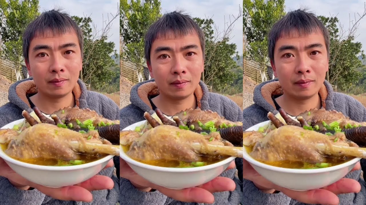 How to Enjoy a Satisfying Rural Eating Show With Homemade Chicken Soup and Simple Home Cooking