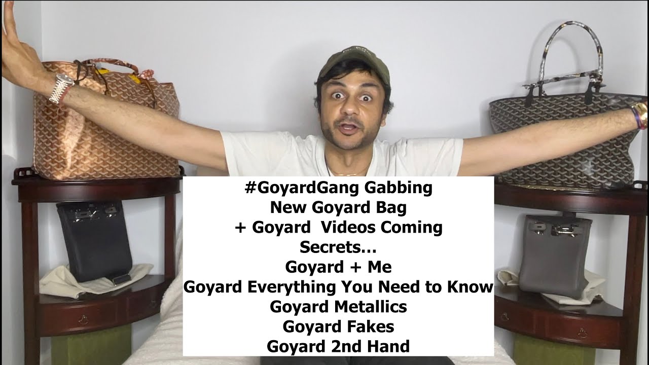 Goyard Gang Gabbing - New May 2023 Ltd. Ed. Unreleased Bags 