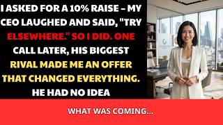 After 6 Years of Loyalty, My CEO Laughed at My 10% Raise Request — So I Quit for His Rival
