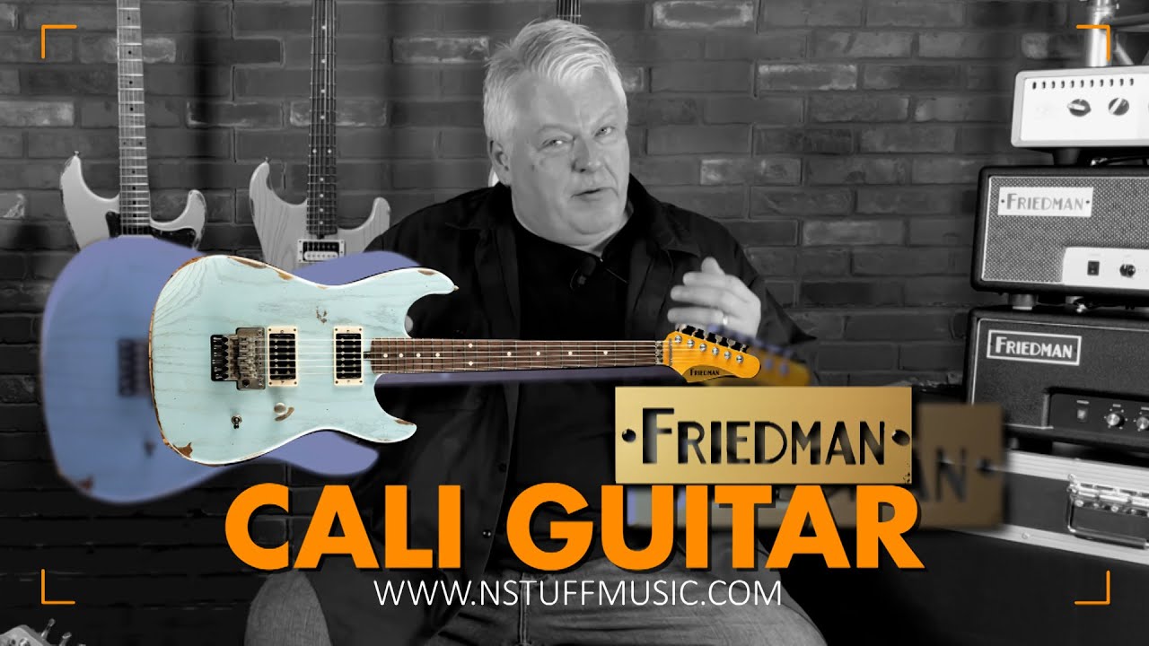 Sammy and Dave Talk about the Friedman Cali Guitar - YouTube