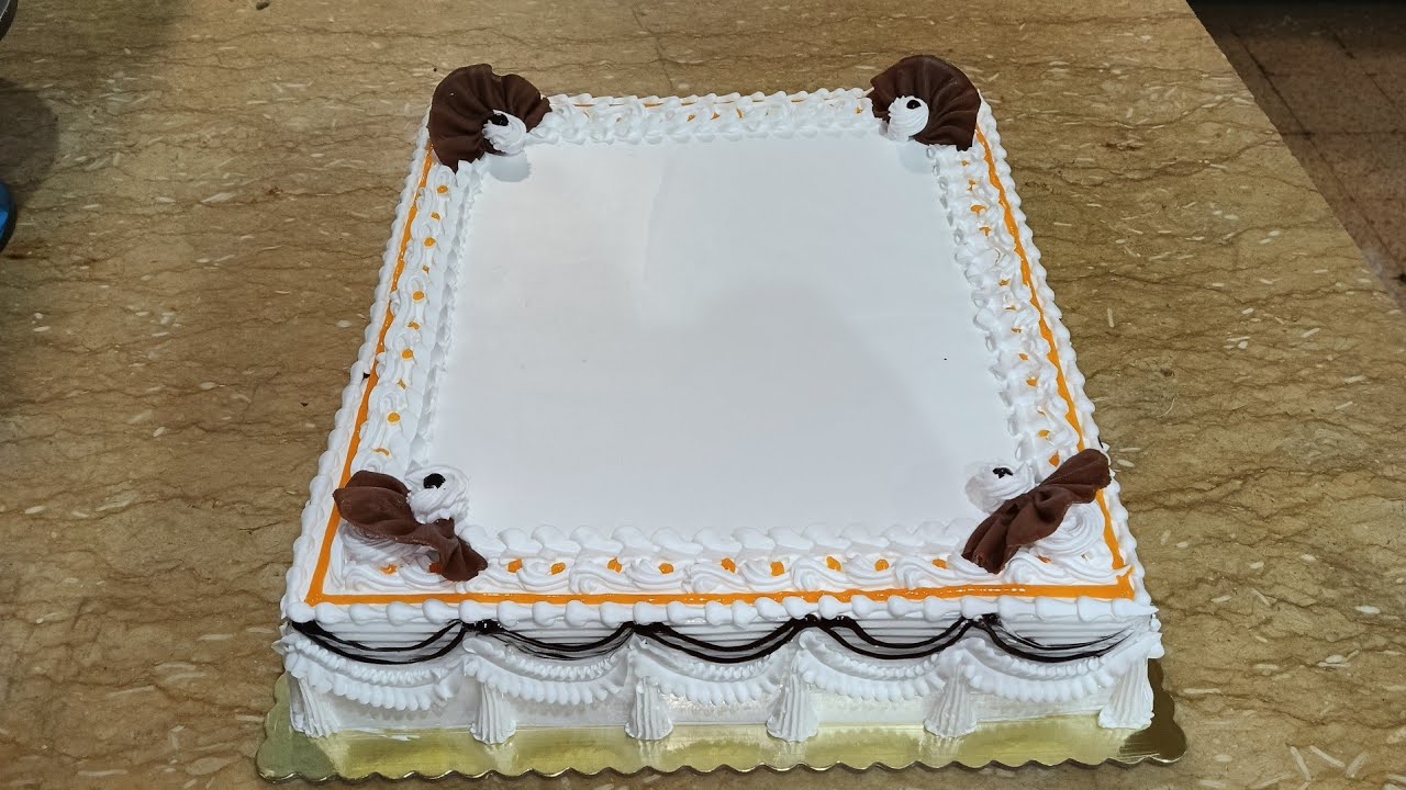 How to Frost a Half Sheet Cake | Vanilla Cake | 264