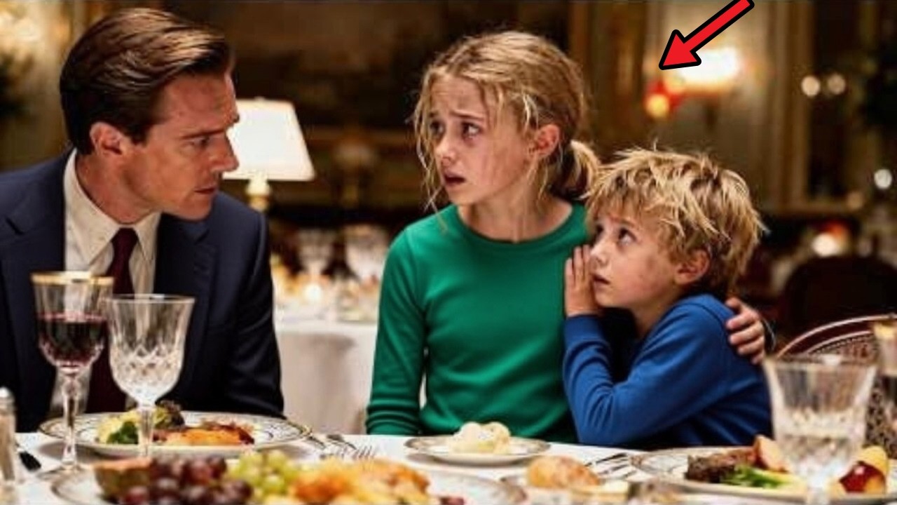 Menina implora a bilionário por sobras de comida para alimentar seu irmão — reação dele comove a