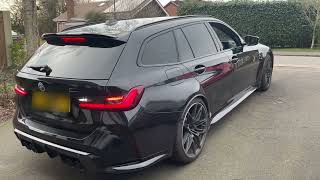 : bmw m3 touring competition cold start