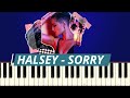 SORRY HALSEY Piano instrumental