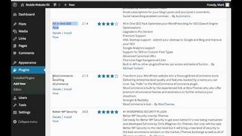 Wordpress 3.8 Tutorial for Beginners Video 3 - Introduction to Plugins