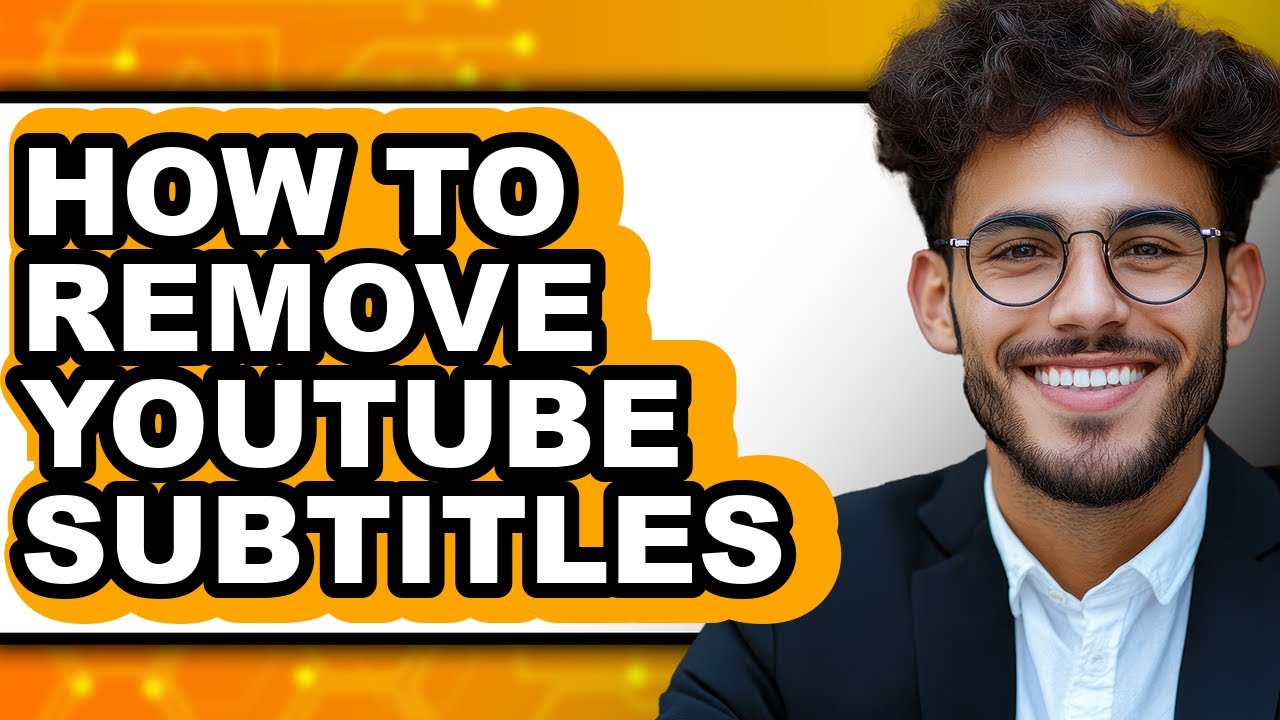 Remove Sub How to Remove Youtube Subtitles - Step by Step - YouTube