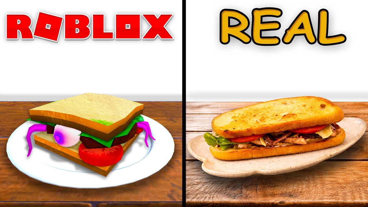 I Made Roblox Food In Real Life